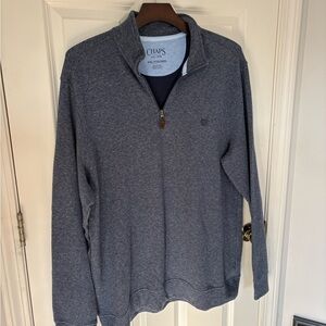 Chaps Men's Navy Marl Sweater